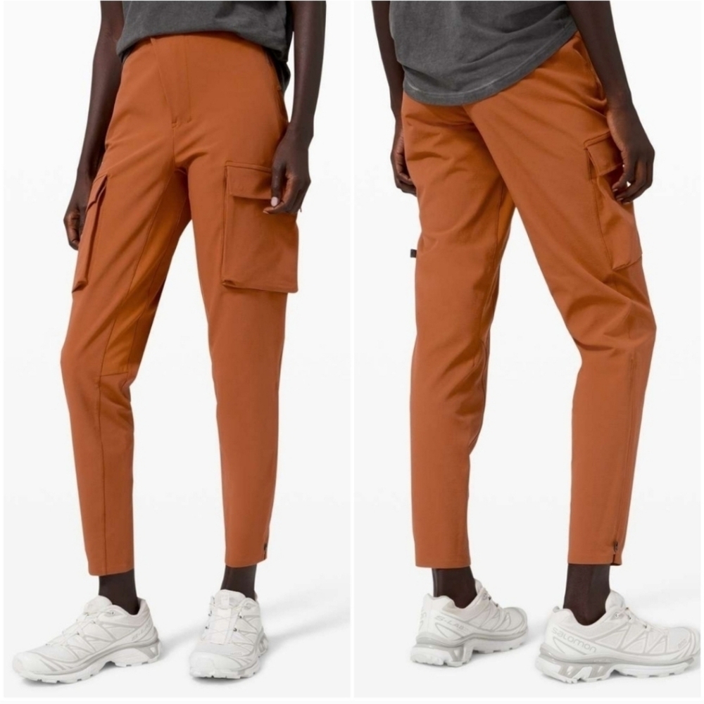Lululemon Lab Reykur Rust Sable Cargo Pants - 4